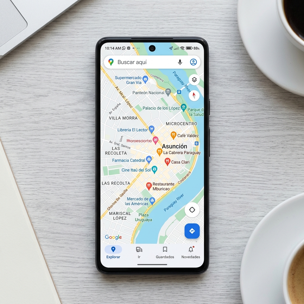 Cómo aparecer en Google Maps